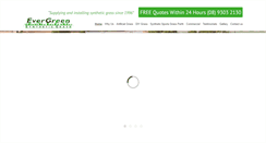 Desktop Screenshot of evergreensyntheticgrass.com.au